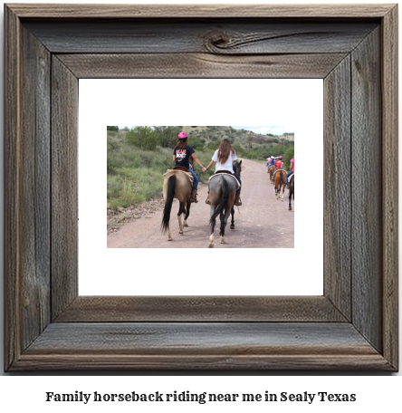 family horseback riding near me in Sealy, Texas